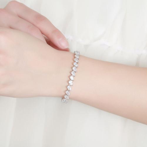 Plata de ley 925 Pulsera, diferentes materiales para la opción & diverso tamaño para la opción & para mujer, Vendido por UD