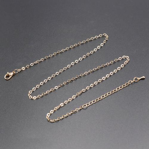 Stainless Steel Necklace Chain, 304 Stainless Steel, Vacuum Ion Plating, DIY, more colors for choice, Length:Approx 45 cm, Sold By PC