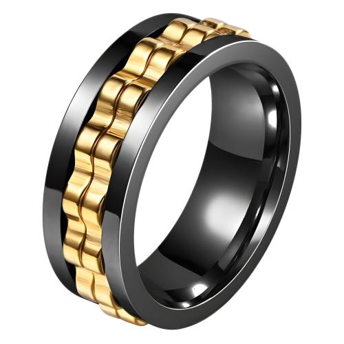 Edelstahl Ringe, 304 Edelstahl, plattiert, unisex & verschiedene Größen vorhanden, keine, verkauft von PC