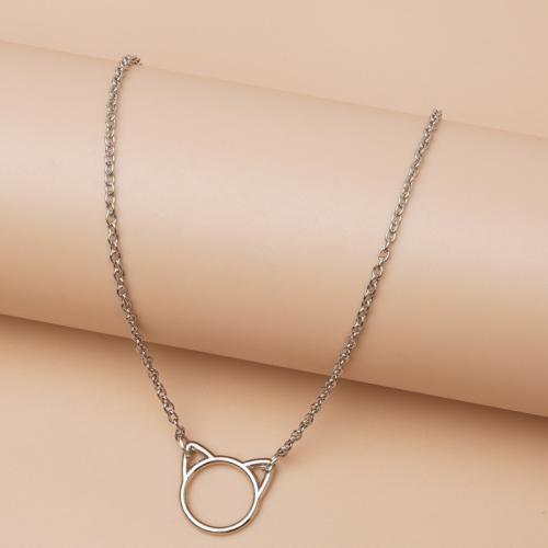 Stainless Steel Jewelry Necklace, 304 Stainless Steel, plated, fashion jewelry & for woman, original color, Sold By PC