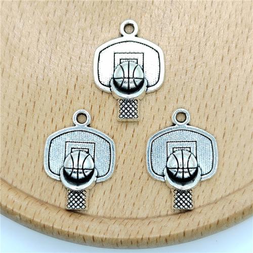 Tibetan Style Pendants, antique silver color plated, DIY, 14x20mm, 100PCs/Bag, Sold By Bag