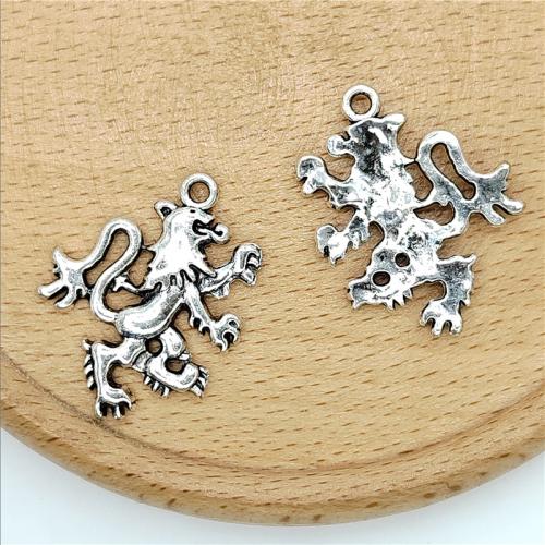 Tibetan Style Pendants, antique silver color plated, DIY, 22x28mm, 100PCs/Bag, Sold By Bag