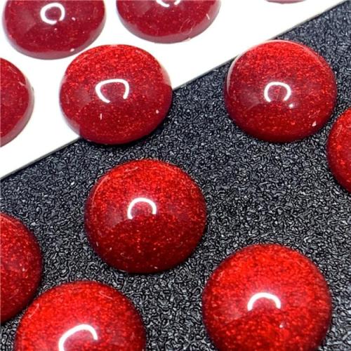 Fashion Resin Cabochons, DIY & different size for choice, more colors for choice, Approx 50PCs/Bag, Sold By Bag