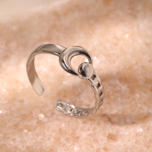 304 Edelstahl Open -Finger-Ring, Modeschmuck & unisex, keine, verkauft von PC