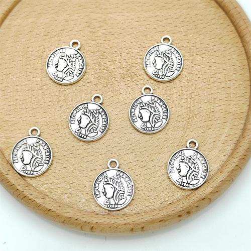 Tibetan Style Pendants, antique silver color plated, DIY, 13x17mm, 100PCs/Bag, Sold By Bag