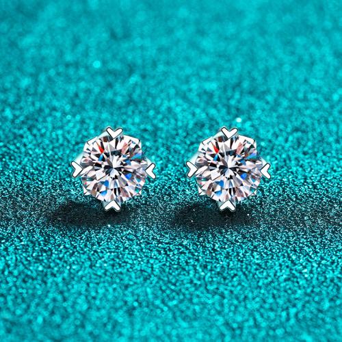 925 Sterling Silver Stud Earring, different styles for choice & for woman, Sold By Pair