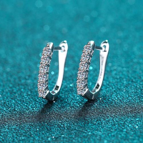 925 Sterling Silver Stud Earring, different styles for choice & for woman, 15mm, Sold By Pair