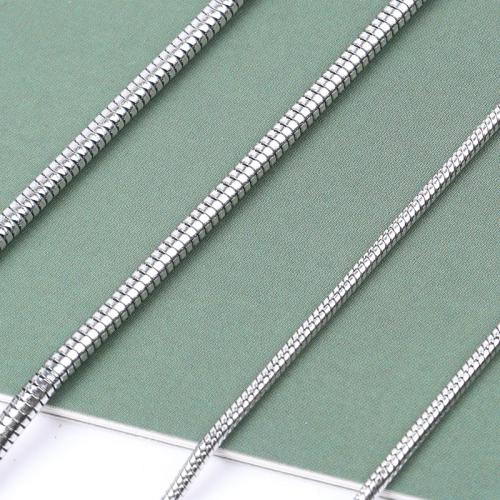 Stainless Steel Chain Necklace, 304 Stainless Steel, fashion jewelry & Unisex & different size for choice, Sold By PC