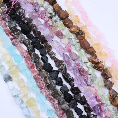 Gemstone Jewelry Beads, Natural Stone, irregular, DIY & different materials for choice, more colors for choice, nickel, lead & cadmium free, about:15-20mm, Sold Per Approx 38 cm Strand