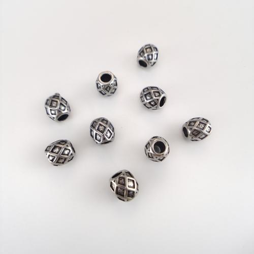 Billes en acier inoxydable, Acier inoxydable 304, Placage, DIY, 11x11x5mm, Vendu par PC