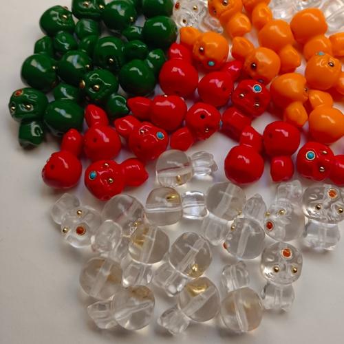 Lampwork Beads, DIY, Random Color, about:11mm-22m, Sold By PC