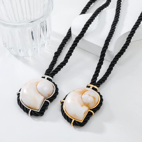 Tibetan Style Jewelry Necklace, with Waxed Cotton Cord & Resin, with 7cm extender chain, plated, fashion jewelry & for woman, more colors for choice, Length:48 cm, Sold By PC