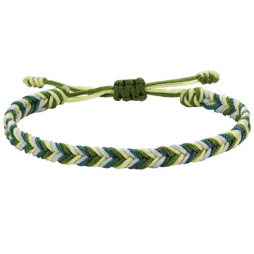 Moda crear pulseras de cordón de cera, hecho a mano, para mujer, más colores para la opción, Vendido por UD