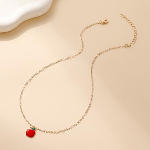 Tibetan Style Jewelry Necklace, plated, for woman, golden, Sold By PC