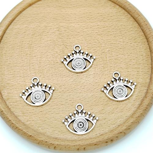 Tibetan Style Pendants, antique silver color plated, DIY, 20x18mm, 100PCs/Bag, Sold By Bag