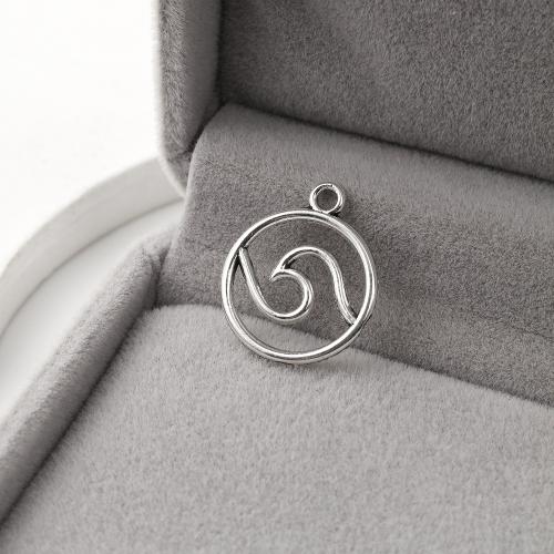 Tibetan Style Pendants, antique silver color plated, DIY, 18x15x1mm, 1400PCs/KG, Sold By KG