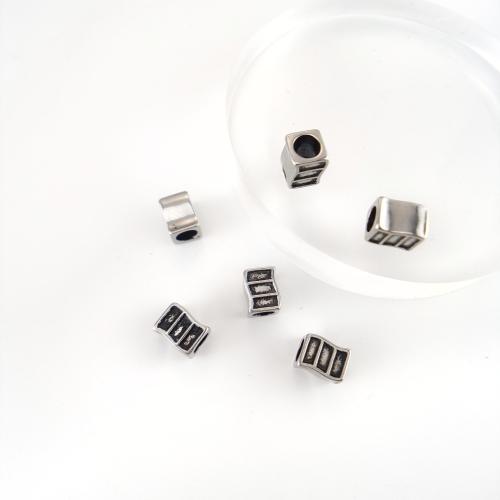 Stainless Steel Beads, 304 Stainless Steel, plated, DIY, 10x7mm, Sold By PC