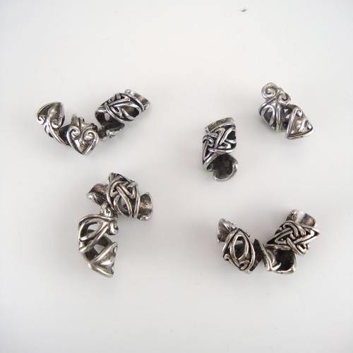 Stainless Steel Beads, 304 Stainless Steel, plated, DIY, 21x11x7mm, Sold By PC