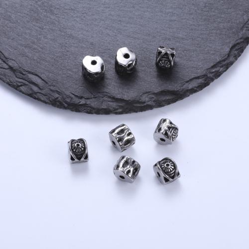 Stainless Steel Beads, 304 Stainless Steel, plated, DIY, Sold By PC