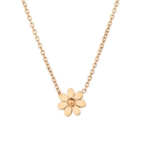 Sets de Joyas, Partículas de acero, con 5cm extender cadena, Girasol, chapado, Joyería & diferentes estilos para la opción & para mujer, dorado, longitud:aproximado 40 cm, Vendido por UD