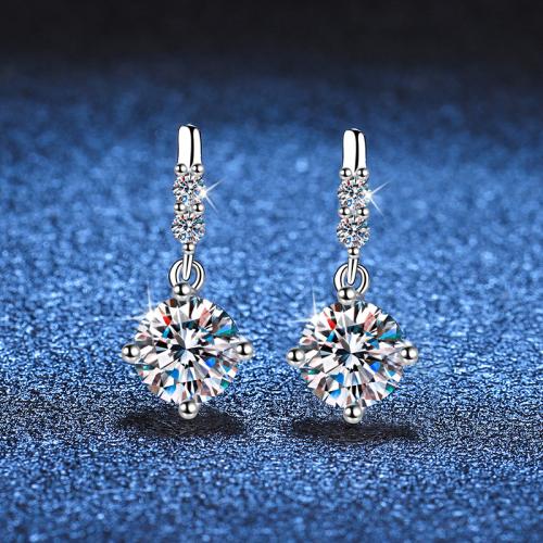 925 Sterling Silver Drop Earring, different styles for choice & for woman, earring length 15-20mm, Sold By Pair