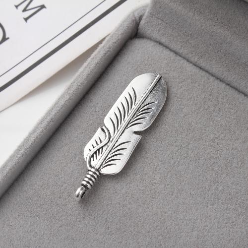 Tibetan Style Leaf Pendants, antique silver color plated, DIY, 11x2x41mm, 400PCs/KG, Sold By KG