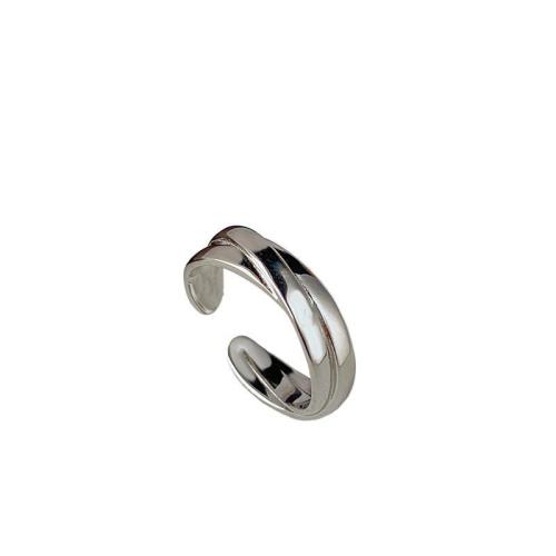 Sterling Silber Schmuck Fingerring, 925er Sterling Silber, Modeschmuck & für Frau, Größe:7, verkauft von PC