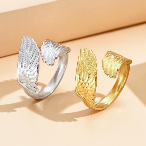 Stainless Steel Finger Ring, 304 Stainless Steel, fashion jewelry & for woman, more colors for choice, US Ring Size:7, Sold By PC