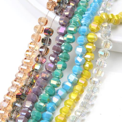 Fashion Glass Beads, DIY & faceted, more colors for choice, 8mm, 72PCs/Strand, Sold By Strand