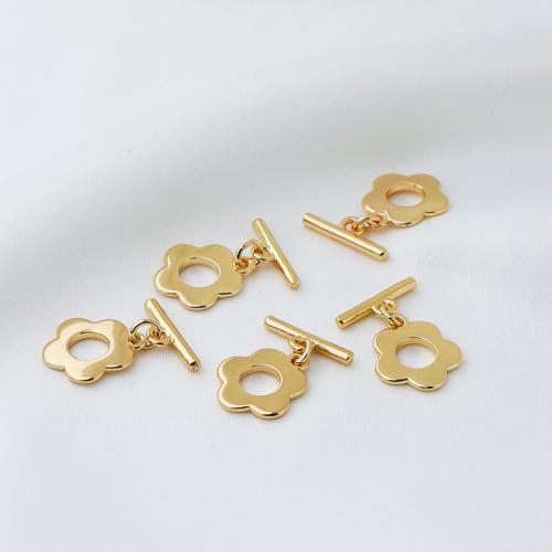 Brass Toggle Clasp, plated, DIY, golden, Sold By PC