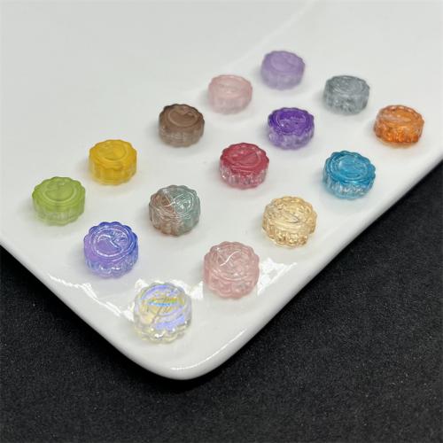 Lampwork Beads, plated, DIY, more colors for choice, 12mm, Approx 100PCs/Bag, Sold By Bag