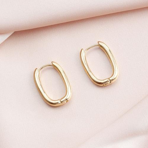 Tibetan Style Lever Back Earring, Letter U, plated, for woman & hollow, more colors for choice, 23mm, Sold By Pair