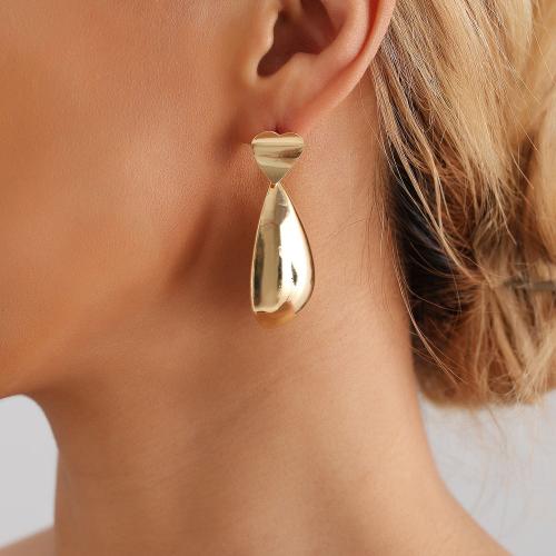 Tibetan Style Drop Earring, Teardrop, plated, fashion jewelry & for woman, more colors for choice, 145mm, Sold By Pair