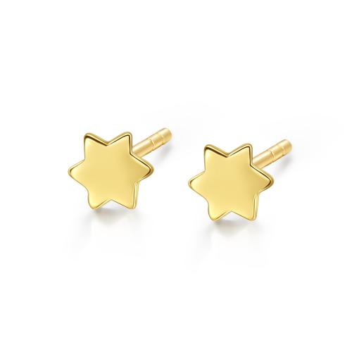 925 Sterling Silver Stud Earrings, fashion jewelry & for woman, 3.40x3mm, Sold By Pair