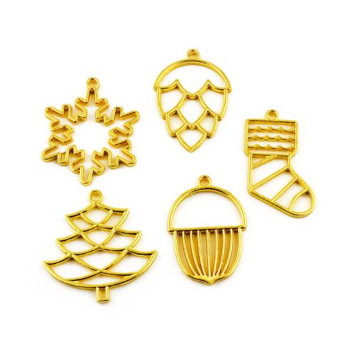 Tibetan Style Pendants, gold color plated, DIY & different styles for choice, more colors for choice, 100PCs/Bag, Sold By Bag