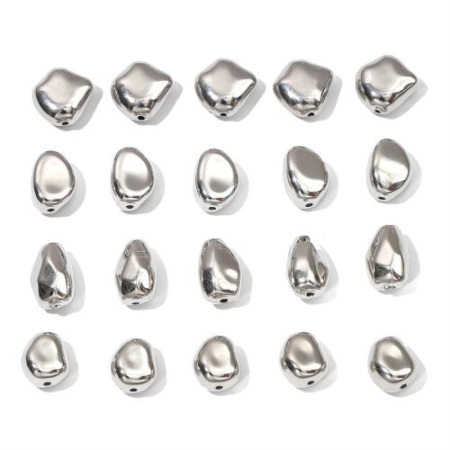 Copper Coated Plastic Beads, DIY & different styles for choice, platinum color, Sold By Bag