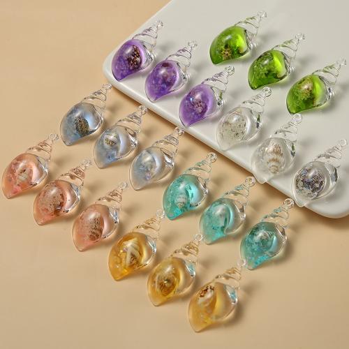 Acrylic Pendants, epoxy gel, DIY & luminated, more colors for choice, 38.70x17mm, Sold By PC