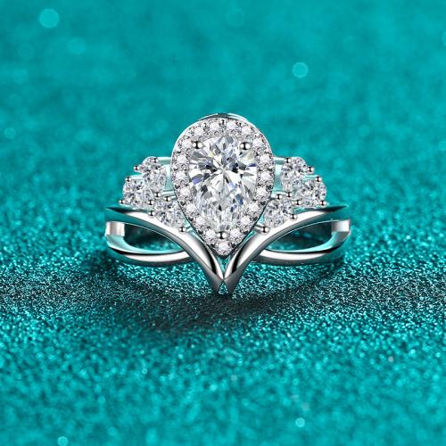 925 Sterling Silver Finger Ring, different materials for choice & different size for choice & for woman & hollow, US Ring Size:4-10, Sold By PC