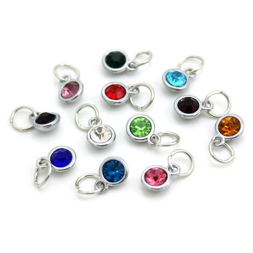 Tibetan Style Pendants, with Crystal, DIY, more colors for choice, Sold By PC