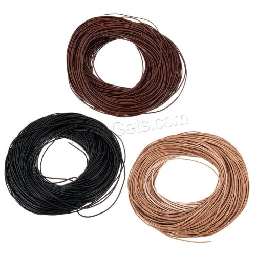 Cowhide Cord, Full Grain Cowhide Leather, different size for choice, more colors for choice, 100m/Lot, Sold By Lot