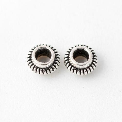 Perles intercalaires en alliage de zinc, Placage, DIY, plus de couleurs à choisir, 4x22mm, Trou:Environ 1.8mm, Vendu par PC