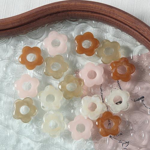 Resin Jewelry Beads, epoxy gel, DIY, more colors for choice, 4x19mm, Hole:Approx 7mm, Sold By PC