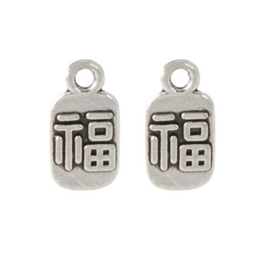 Tibetan Style Pendants, plated, DIY, more colors for choice, 5.50x10.50mm, Hole:Approx 1.2mm, Sold By PC