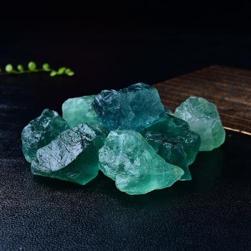 Fashion Decoration, Natural Fluorite, irregular, different size for choice, green, Sold By PC