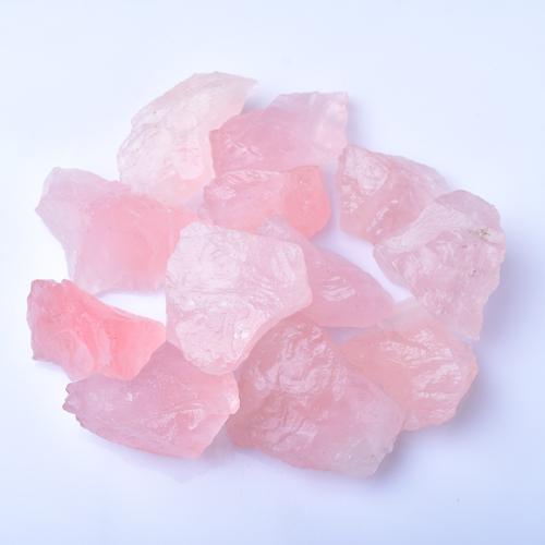 Fashion Decoration, Rose Quartz, irregular, different size for choice, Sold By PC