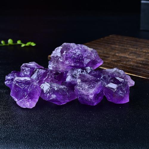 Fashion Decoration, Amethyst, irregular, different size for choice, Sold By PC