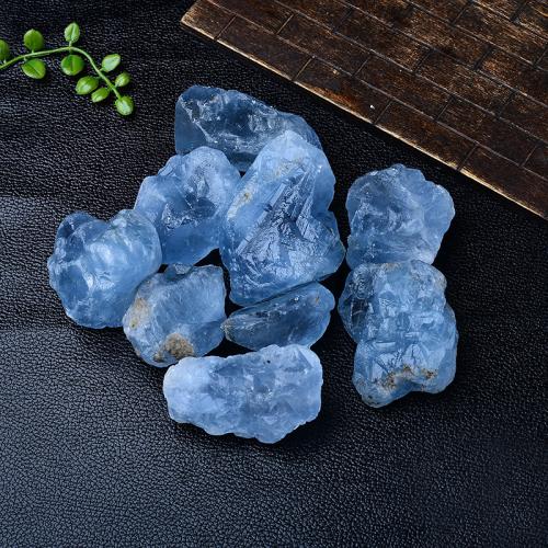 Fashion Decoration, Celestite, irregular, different size for choice, Sold By PC