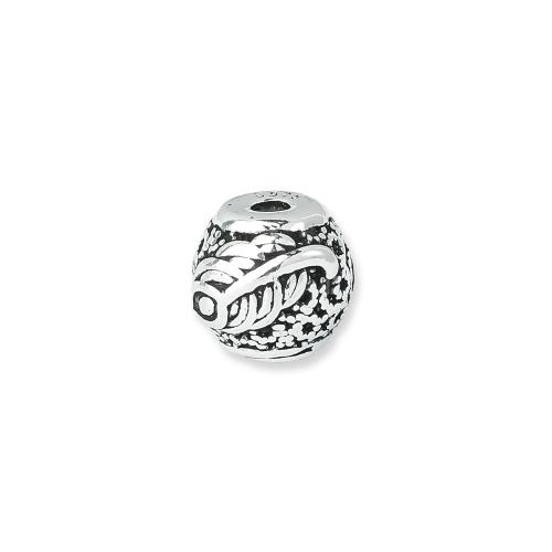 Spacer Beads Jewelry, 925 Sterling Silver, vintage & DIY, 8.20x7mm, Hole:Approx 1.7mm, Sold By PC