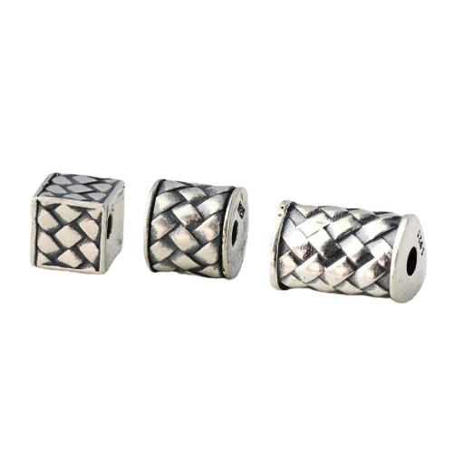 Spacer Beads Jewelry, 925 Sterling Silver, vintage & DIY & different styles for choice, Sold By PC