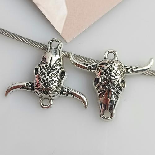 Tibetan Style Pendants, antique silver color plated, DIY, 26x30mm, 100PCs/Bag, Sold By Bag